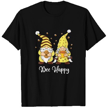 Discover Bee Happy Spring Imker Gnome Garden T Shirts
