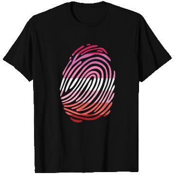 Discover Lesbian Fingerprint T Shirts