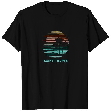 Discover Saint Tropez Cool Souvenir Vacation Artistic T Shirts