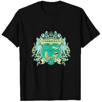 Discover Insignia of University Freshman - Coat of arms T Shirts