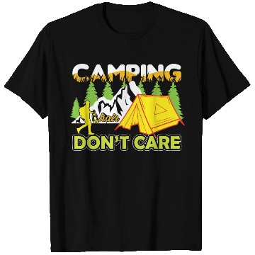 Discover camping hair don't car T Shirts