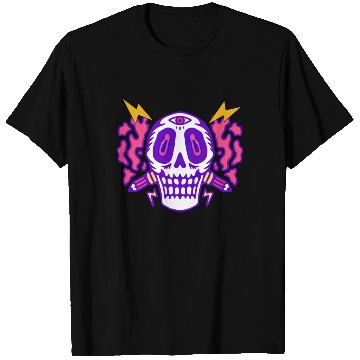 Discover Psychedelic Skull Head T Shirts