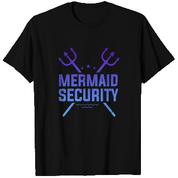 Discover Mermaid Security Funny T Shirts