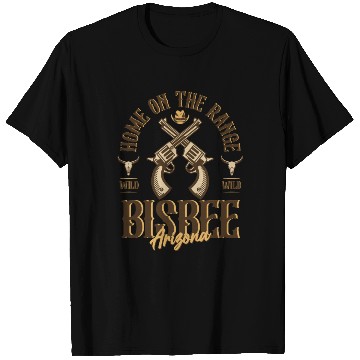 Discover Bisbee Arizonna wild west town T Shirts