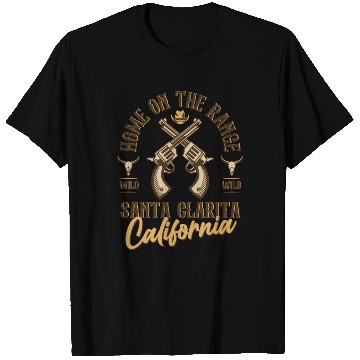 Discover Santa Clarita California wild west town T Shirts