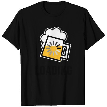Discover Beer Loading (Drinking In Progress / Positive / /) T Shirts