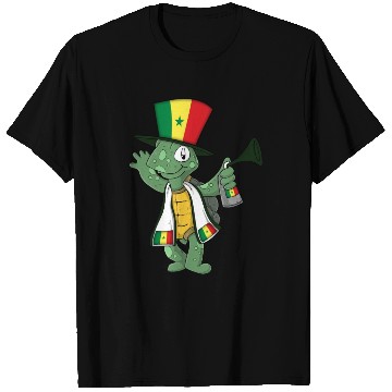 Discover Senegalese Fan Turtle T Shirts
