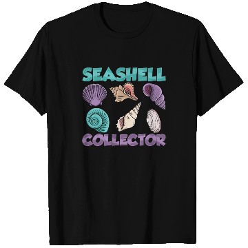 Discover Seashell Collector Beach Collect Seashells T Shirts