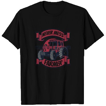 Discover Never Mess With A Farmer Agriculture Rancher T Shirts