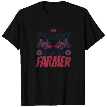 Discover It's Sunday Oh Wait I'm A Farmer Agribusiness T Shirts
