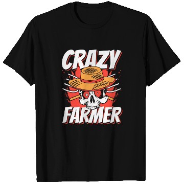 Discover Crazy Farmer Rancher Agribusiness Agriculture T Shirts