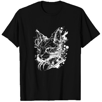 Discover Space Cat In Vintage Tattoo Style T Shirts