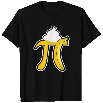 Discover Banana Cream Pi Funny Pi Day Math Teacher Gift T T Shirts