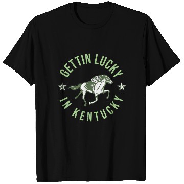 Discover Funny Derby Vintage Getting Lucky In Kentucky Hor T Shirts