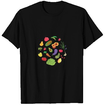 Discover Natural Medicine Vegan Vegetables Fruit Lover T Shirts