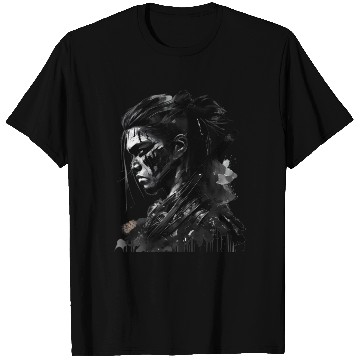 Discover Hard Face Samurai Ink Arts T Shirts