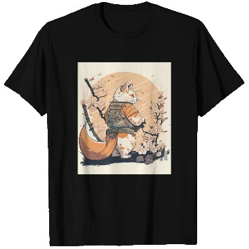 Discover samurai katana cat vintage T Shirts