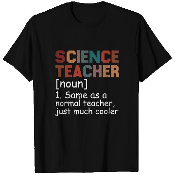 Discover Science Teacher Definition Cool Back To School T Shirts