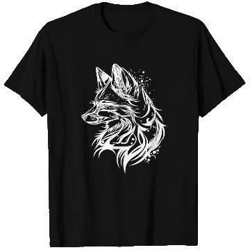 Discover Elegant Fox In T Tattoo Ink T Shirts