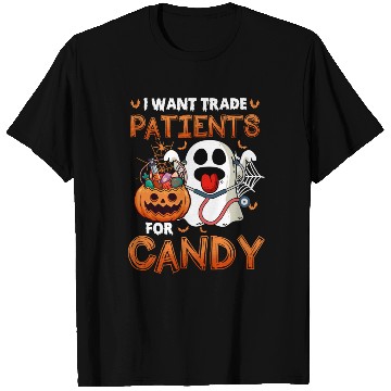 Discover Nurse Halloween Will Trade Patients For Candy T Shirts