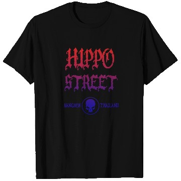 Discover Brand Hippo Street, Thailand has temples, large pi T Shirts