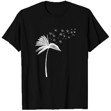 Discover Book lover reading enthusiasts book flower T Shirts