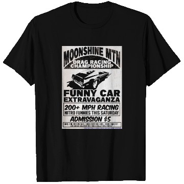 Discover Vintage Hot Rod Classic Drag Racing Poster T Shirts