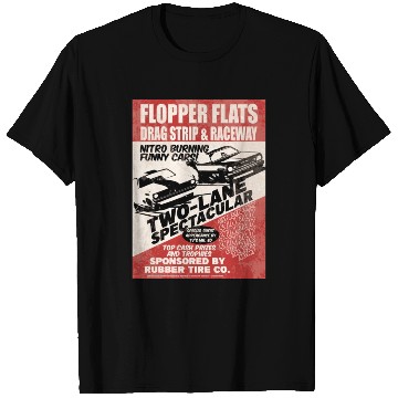 Discover Vintage Hot Rod Classic Drag Racing Poster T Shirts