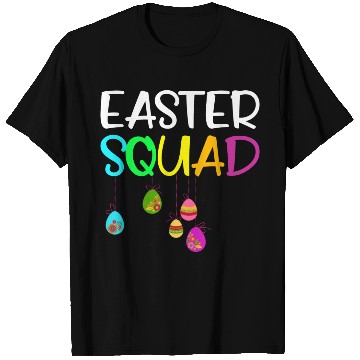 Discover Easter Squad Family Matching Easter Day Bunny Egg T Shirts