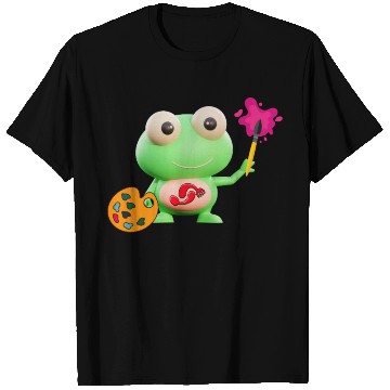 Discover Frog was a paint T Shirts