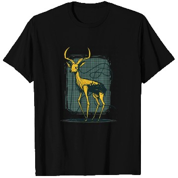 Discover Yellow Deer 2 T Shirts