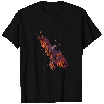 Discover Hawk flying T Shirts