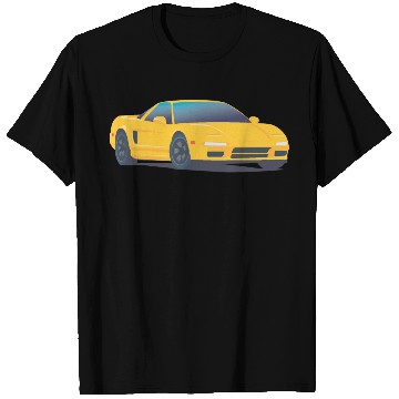 Discover Yellow super car T Shirts