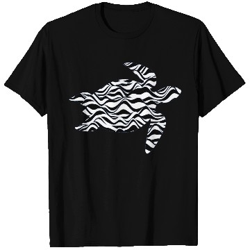 Discover Ocean Sea Turtle, Beautiful white Foamed Waves of T Shirts