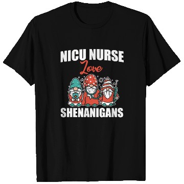 Discover Funny NICU Nurse Love Shenanigans St. Patricks Day T Shirts