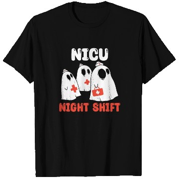 Discover NICU Night Shift Spooky Halloween T Shirts