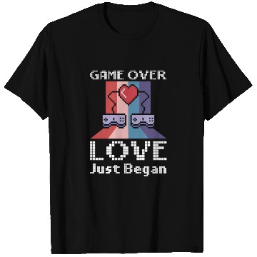 Discover Valentine's Day Gamer Playing Video Game Couples T Shirts