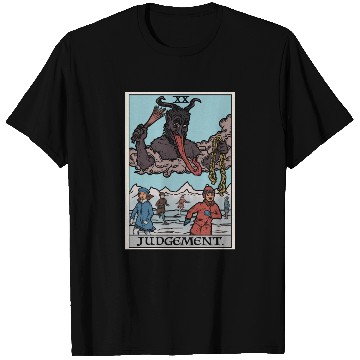 Discover Judgement by Krampus T Shirts
