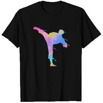 Discover Jiu Jitsu Paint Splatters Kids Karate T Shirts