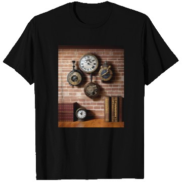 Discover Ai art steampumk clocks T Shirts