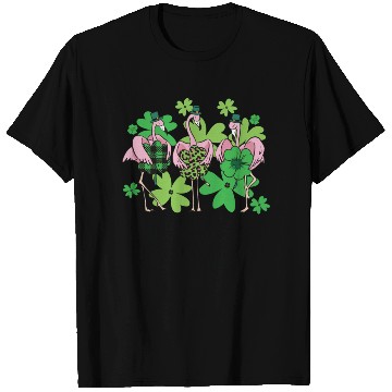 Discover Irish Flamingo Saint Patrick s Day T Shirts