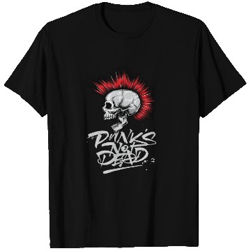 Discover skeleton Bone Skull Punk Rock Band Metal Music T Shirts