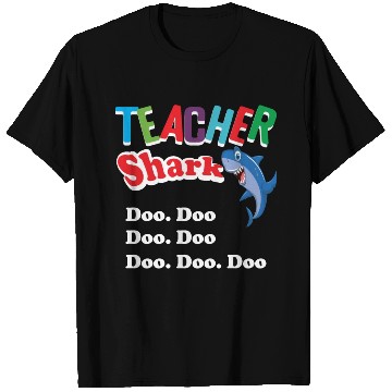 Discover Teacher T Shirts Preschool Teacher Shark Funny