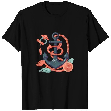 Discover Awesome Anchor Comic Style Maritime Adventure T Shirts
