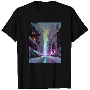 Discover Modern Gothic AI PRINT T Shirts