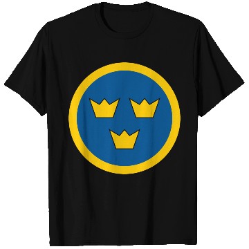 Discover Swedish Air Force Current Emblem T Shirts