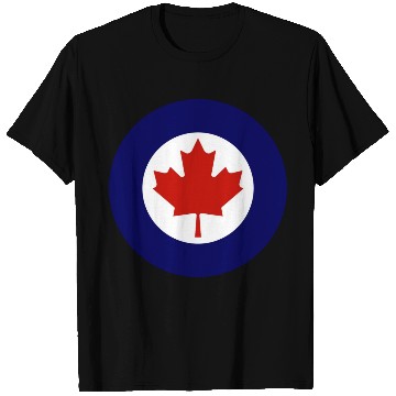 Discover Canadian Air Force Current Emblem T Shirts