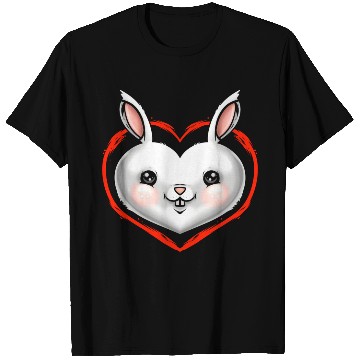 Discover Sweet Easter Bunny Heart On Easter T Shirts