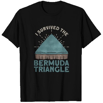 Discover I Survived The Bermuda Triangle Bermuda Triangle T Shirts