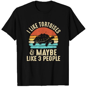 Discover Tortoise Turtle I Like Tortoises And Maybe 3 T Shirts